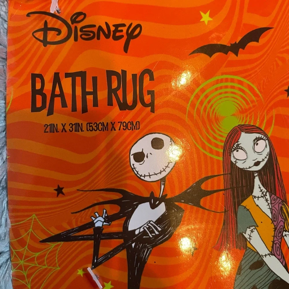 Disney nightmare before Christmas jack bath mat